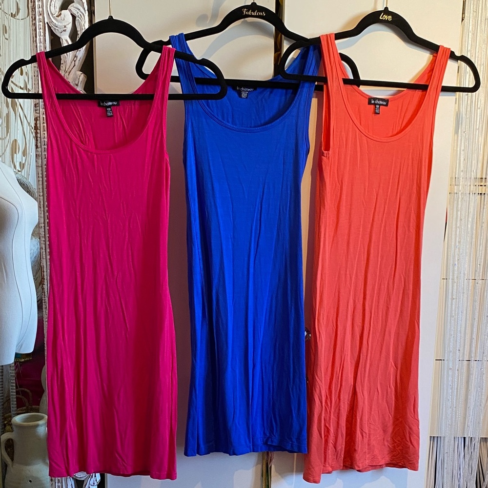 Bundle of 3 Le Chateau Tank Tops